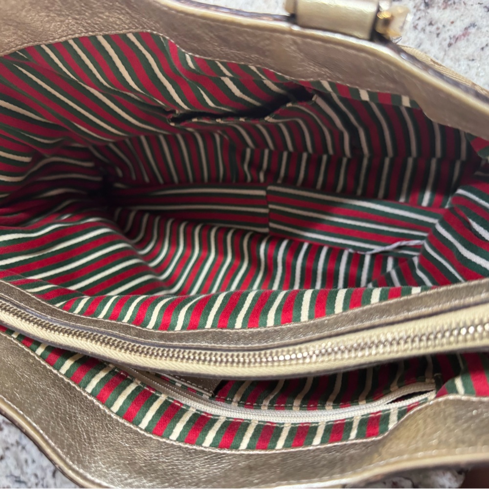Gucci project GG Canvas Small Abbey Tote w/COA - Picture 9 of 15